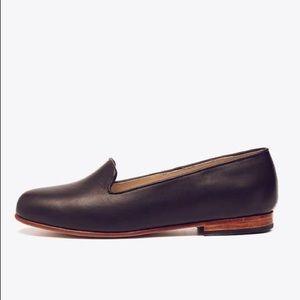 Nisolo smoking loafer sz 8.5 Black